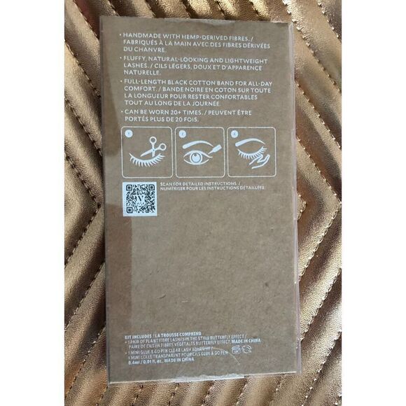 VELOUR - NWT - Plant Fibre Lash Kit/“Cloud Nine” Butterfly Effect Lashes + Glue - Picture 3 of 12